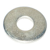 Monster Fastener Zinc Plated Grade 2 Steel USS Flat Washers