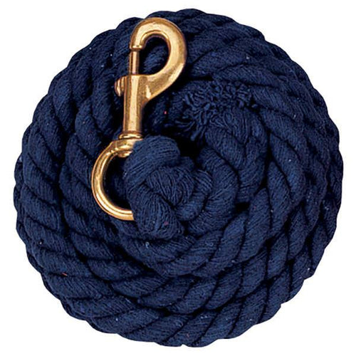 Weaver Leather Cotton Lead Rope With Brass Plated 225 Snap