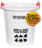 Tuff Stuff Seed And Feed Drum Bucket With Lid (17 Gal)