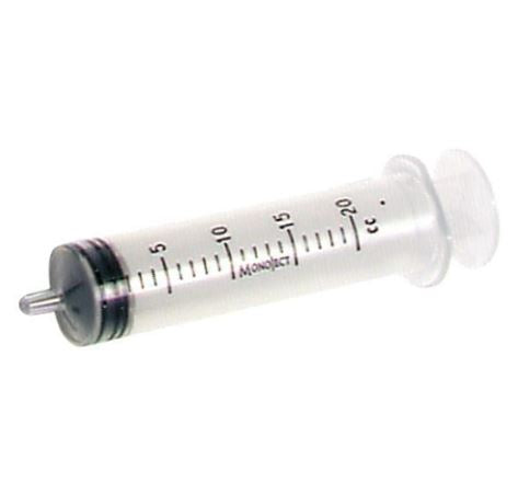 Monoject Syringe Luer Lock Without Needle (20cc w/o Needle Monoject)