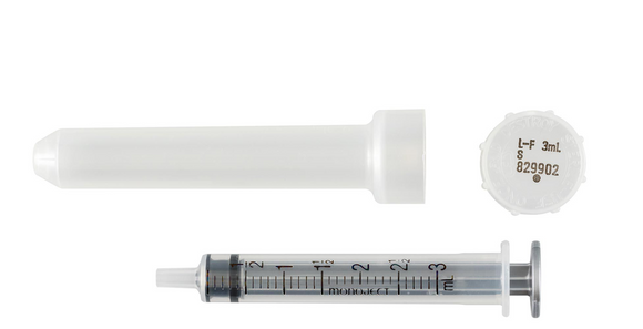 Cardinal Health Rigid Pack Syringes (3 mL Luer-Lock (100/Box qty.))