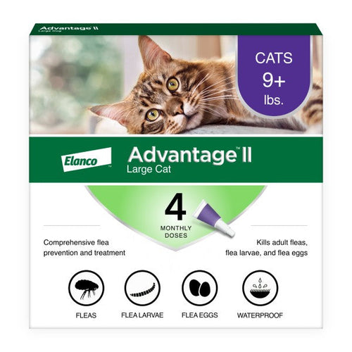 Advantage II Large Cat Flea Treatment & Prevention