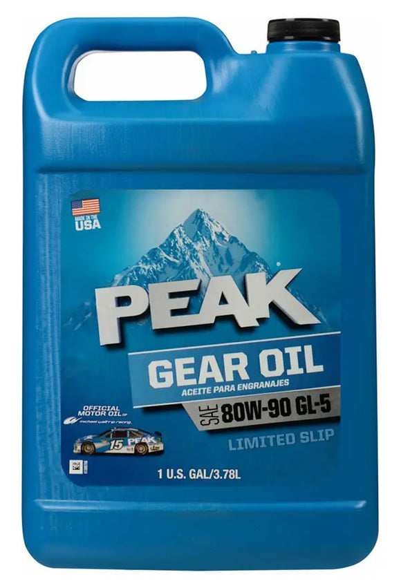 PEAK SAE 80W-90 Gear Lubricant W/Limited Slip 1 Gallon