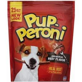 Pup-Peroni Dog Snacks, Beef, 25-oz.