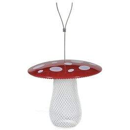 Metal Mushroom Mesh Bird Feeder