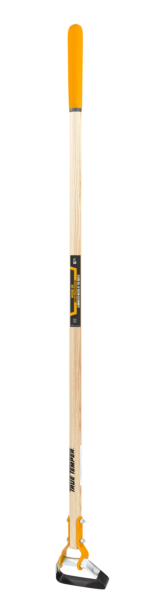 TRUE TEMPER ACTION HOE WITH CUSHION END GRIP ON HARDWOOD HANDLE