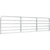 Farm Tube Gate, Galvanized, 6-Rail, 12-Ft.