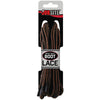 Jobsite & Manakey Group Braided Laces Black / Brown 45 in.