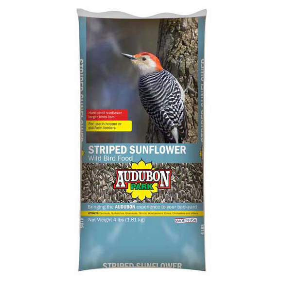 Audubon Park Striped Sunflower Seed Wild Bird Food
