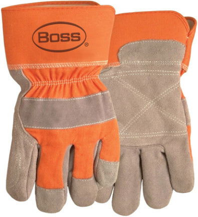 GLOVES LEATHER PALM SPLIT DOUBLE