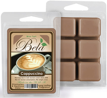 BELA WAX MELT 2 1/2 OZ CAPPUCINNO