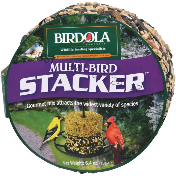Birdola Multi-Bird Stacker 6.4 Oz. Wild Bird Seed Cake