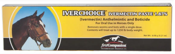 Aspen Veterinary Resources Iverchoice Ivermectin Paste 1.87%