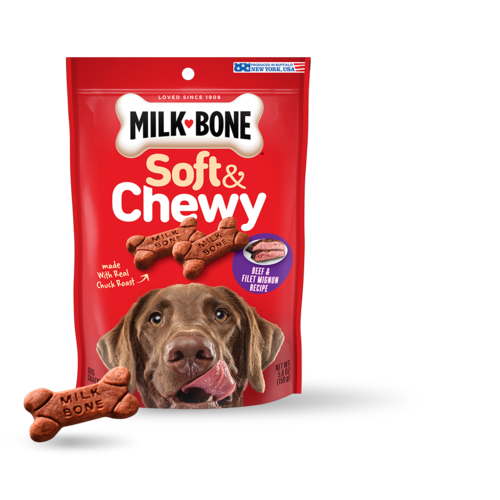 Milk Bone Soft & Chewy Beef & Filet Mignon Recipe 25 oz