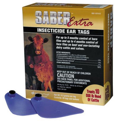 Merck Saber™ Extra Insecticide Ear Tags