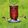 Perky-Pet® Red Mason Jar Glass Hummingbird Feeder - 32 oz Nectar Capacity