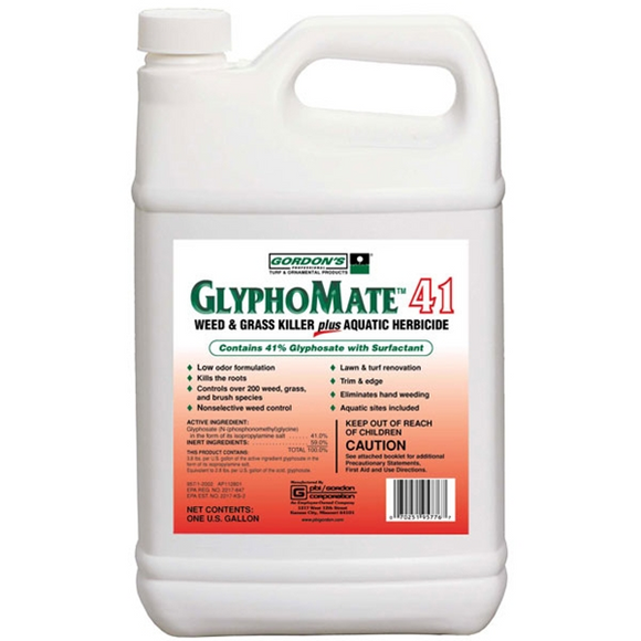 GLYPHOMATE 41 WEED & GRASS KILLER 1 GAL