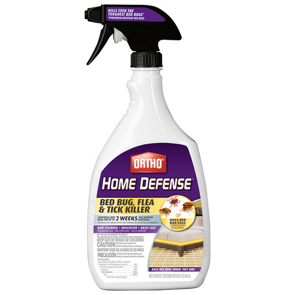 ORTHO HOME DEFENSE BED BUG, FLEA & TICK KILLER SPRAY