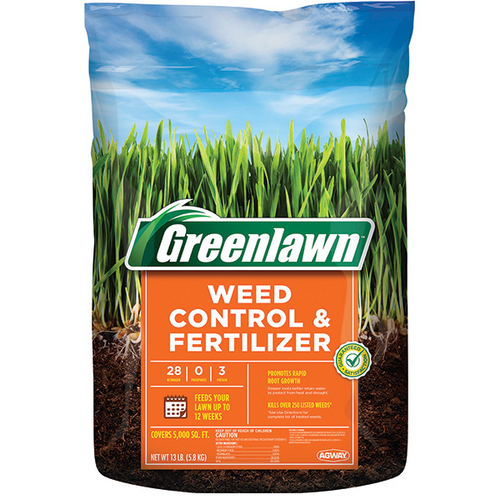 GREENLAWN WEED CONTROL & FERTILIZER 28-0-3 5M
