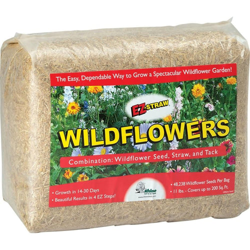 EZ-Straw Wildflower Straw Tack Covers 200 SQ FT